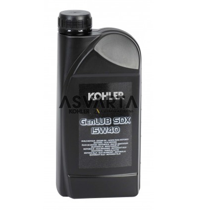 Box of 24 0.5L Oil Bottles for engines Kohler SDMO