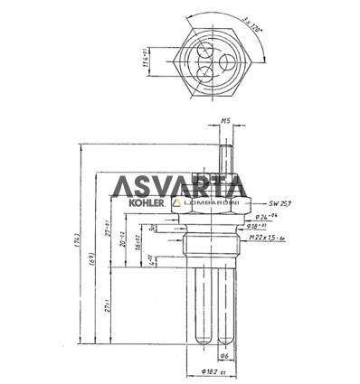 Heaters Lombardini 9LD625/2