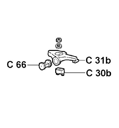 Rocker Lombardini KIT 15LD400 et 15 LD430